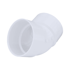 CHARLOTTE PIPE Charlotte Pipe PVC-321-6IN Pvc Dwv 45 Elbow 6 Inch