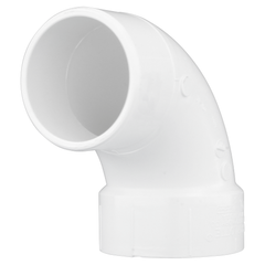 CHARLOTTE PIPE Charlotte Pipe PVC-302-3IN Pvc Dwv 90 Street Elbow 3 in