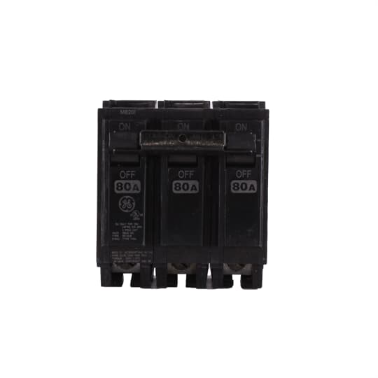 ABB Abb THQL32080 Circuit Breaker 3-pole 80A 240V 10kaic