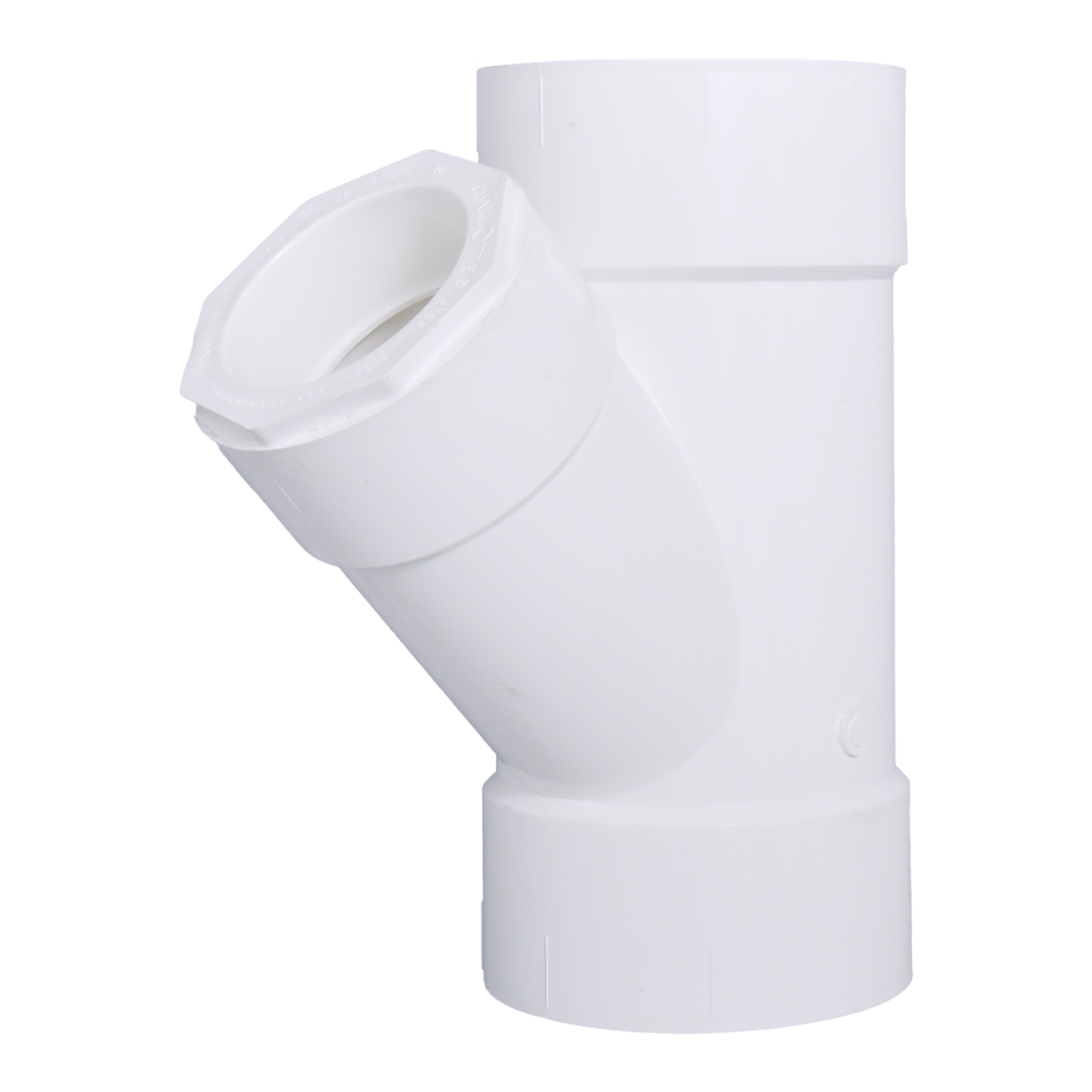 CHARLOTTE PIPE Charlotte Pipe PVC-601-10X10X6 Pvc Dwv Reducing Wye