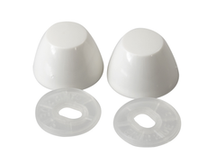 SIOUX CHIEF Sioux Chief 490-11240 Closet Bolt Cover Cap White