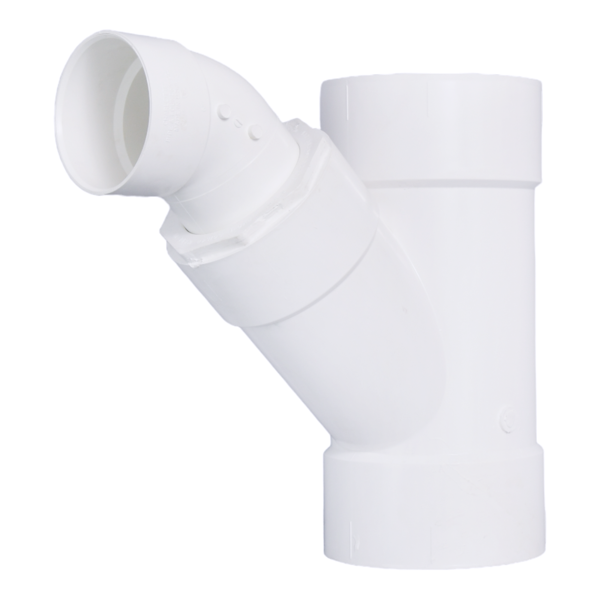 CHARLOTTE PIPE Charlotte Pipe PVC-504-10X10X6 Dwv Combo Wye 1/8 Bend