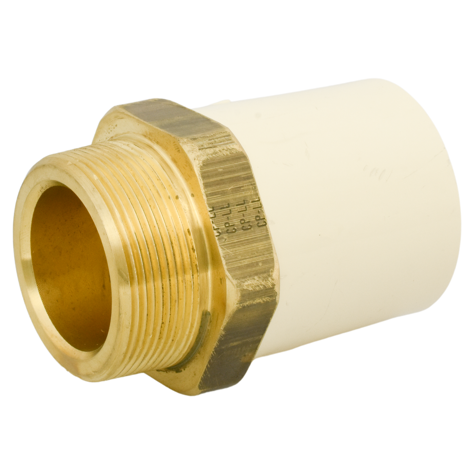 CHARLOTTE PIPE Charlotte Pipe XBRS-MA-2LF Cpvc Low Lead Brass Male Adapter 2in