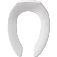 BEMIS Bemis 295SSCT Elongated Open Front Commercial Toilet Seat