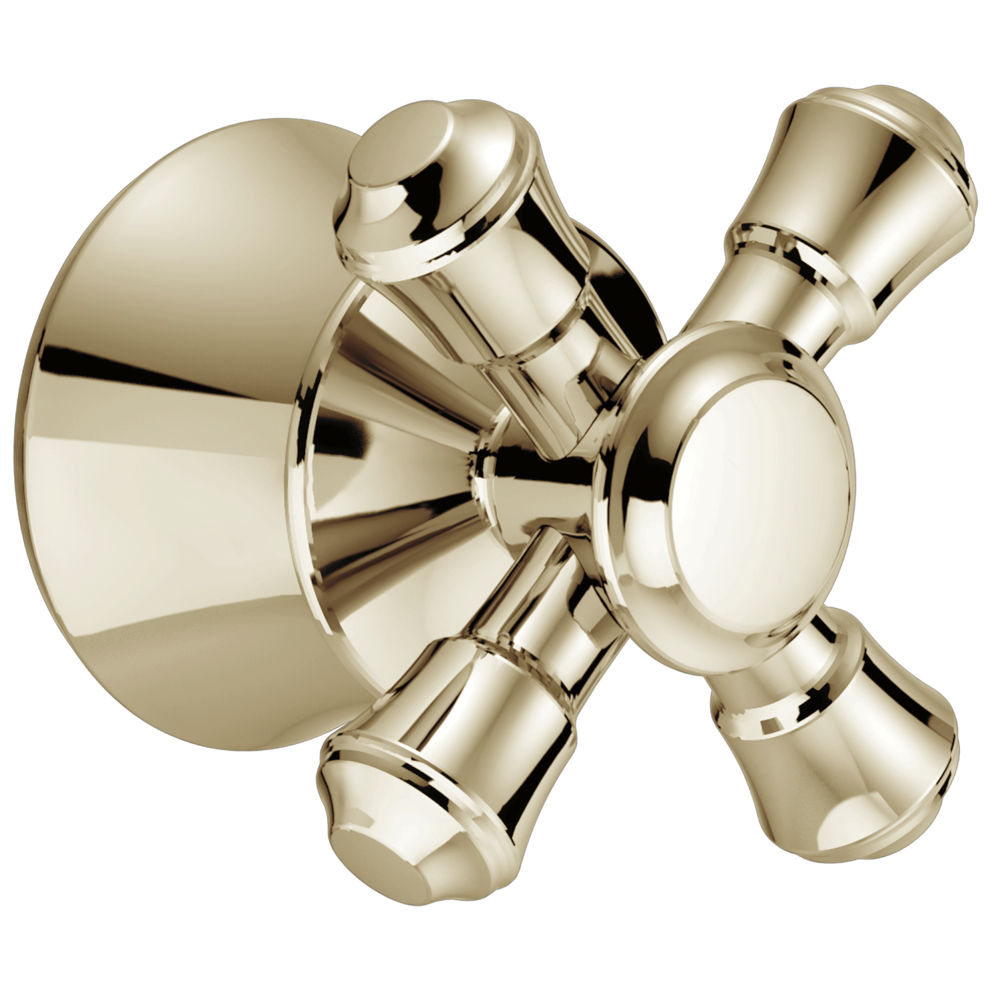 DELTA FAUCET Delta Faucet H795PN Metal Cross Handle Kit Polished Nickel