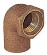 ELKHART PRODUCTS Elkhart Products 1/2 Femal 90 Female Adapter Elbow Brass
