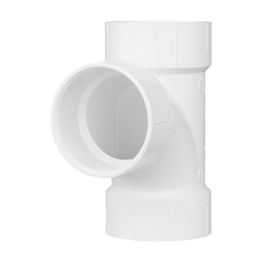 CHARLOTTE PIPE Charlotte Pipe PVC-400-3IN 3 Inch Pvc Dwv Sanitary Tee