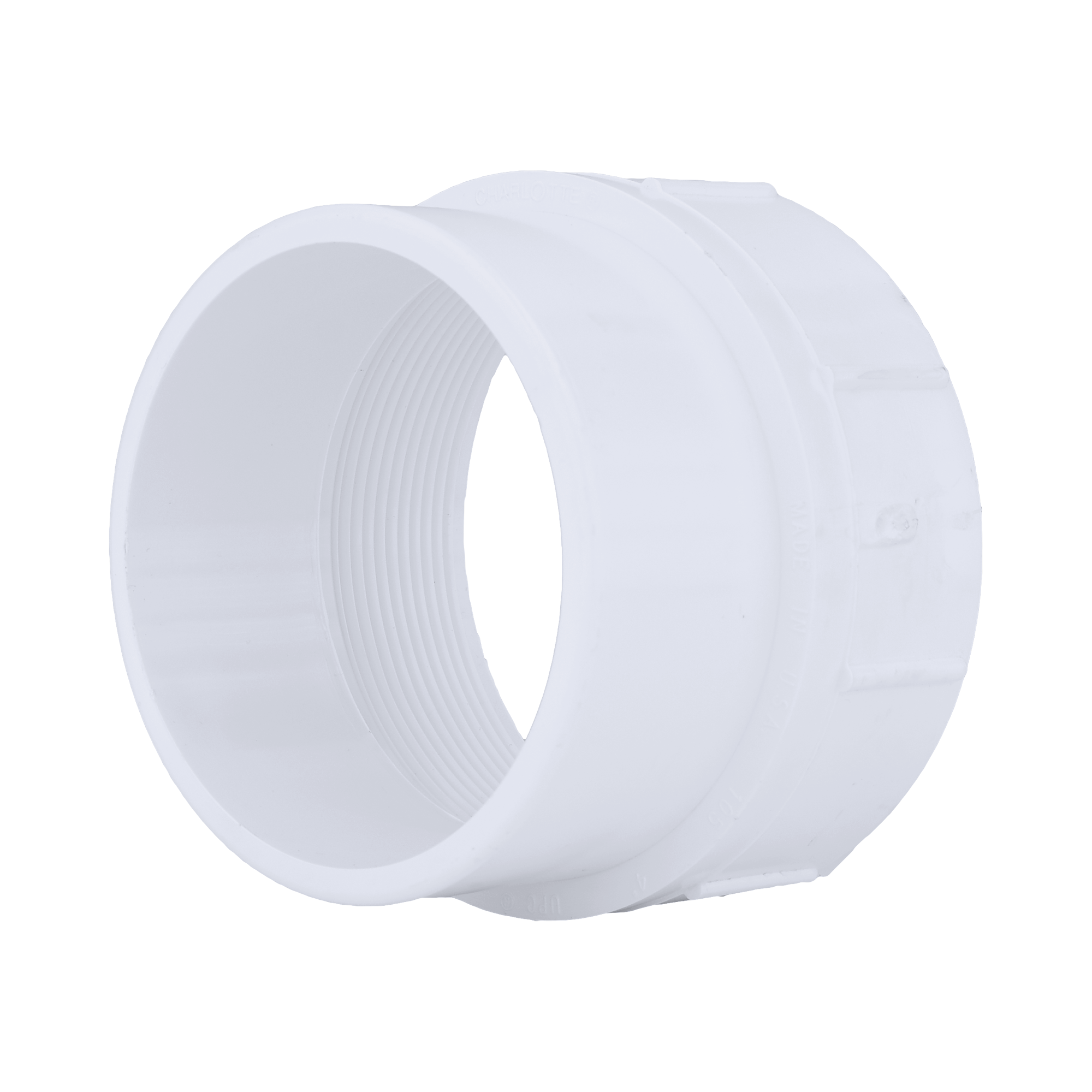 CHARLOTTE PIPE Charlotte Pipe PVC-105-4IN 4 Inch Pvc Dwv Cleanout Adapter