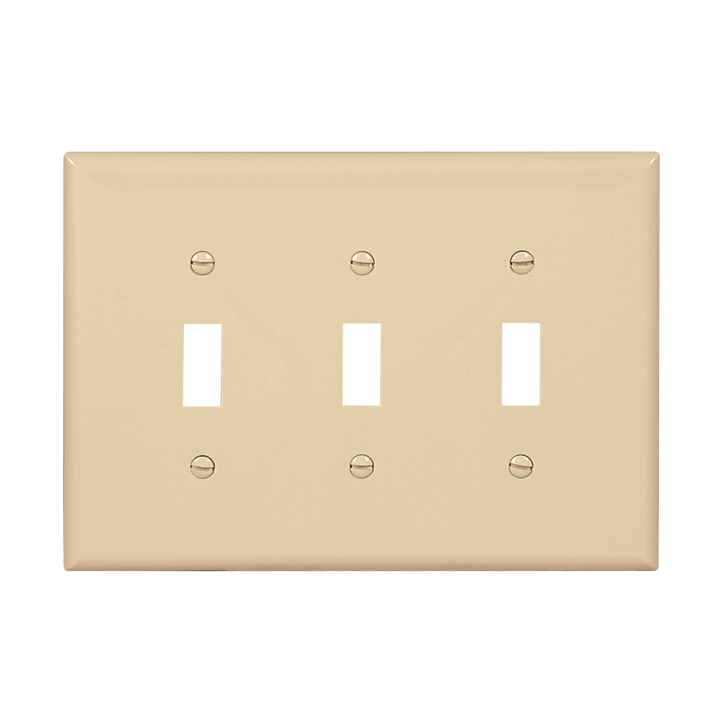 EATON Eaton PJ3V 3 Gang Midsize Toggle Switch Wallplate