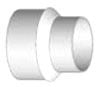 CHARLOTTE PIPE Charlotte Pipe D1212-10 Pvc Dwv Reducer Bushing 12x10 in