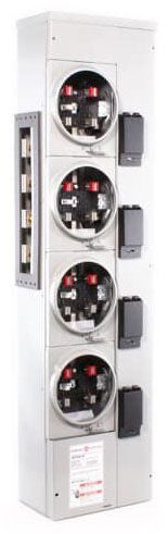 ABB Abb TMPR8412RF Meter Stack 4-socket Ringless 800A