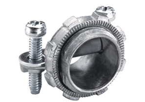 BRIDGEPORT FITTINGS Bridgeport Fittings 650DC2 Strap-type Connector 3/8 in Zinc