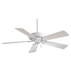 MINKA Minka F568WH 52 Inch Ceiling Fan White 5 Blade
