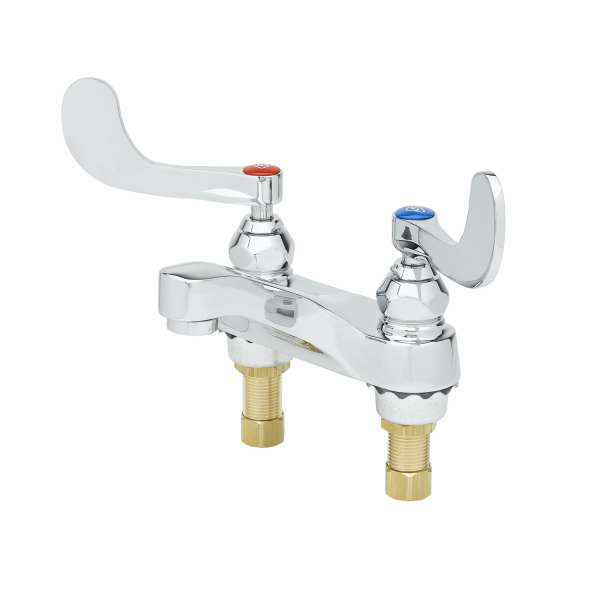 T&S BRASS Ts Brass B-0890-VF05 Deck Mount Lavatory Faucet 0.5 Gpm