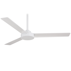 MINKA Minka F524WHF Roto 52 Inch Indoor Ceiling Fan Flat White