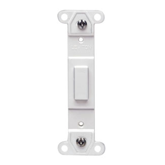 LEVITON Leviton 80700-W Blank Wallplate Adapter White