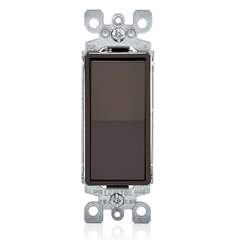 LEVITON Leviton 5603-2 Decora Rocker 3-way Switch 15A Brown
