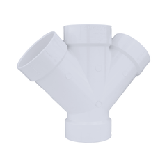 CHARLOTTE PIPE Charlotte Pipe PVC-611-4IN 4 Inch Pvc Dwv Double Wye