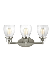 SEAGULL LIGHTING Seagull Lighting 4414503-962 Belton 3-light Bath Brushed Nickel