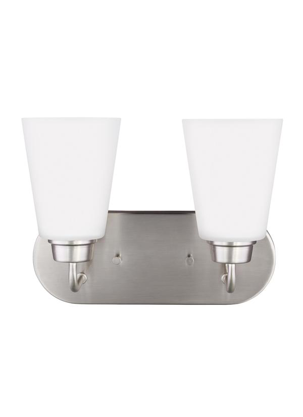 SEAGULL LIGHTING Seagull Lighting 4415202-962 Two Light Bath Fixture