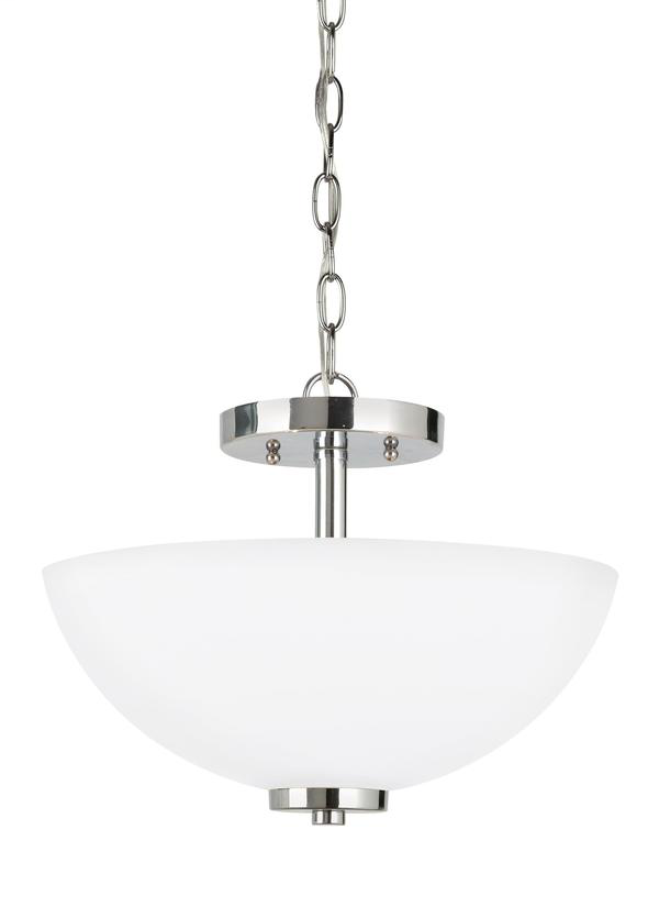 SEAGULL LIGHTING Seagull Lighting 77160-05 Semi-flush Convertible Pendant