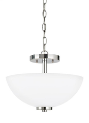 SEAGULL LIGHTING Seagull Lighting 77160-05 Semi-flush Convertible Pendant