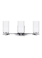 SEAGULL LIGHTING Seagull Lighting 4424603-05 Three Light Bath Vanity Chrome