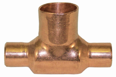 ELKHART PRODUCTS Elkhart Products WPT-24-24-32 Bullhead Tee Copper