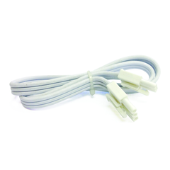 NORA LIGHTING Nora Lighting NUA812W Ledur Interconnect Cable 12in White