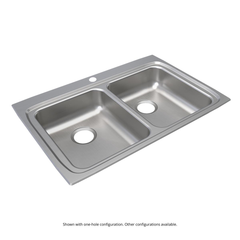 ELKAY Elkay LRAD3322551 Drop-in Double Bowl Ada Sink 33x22