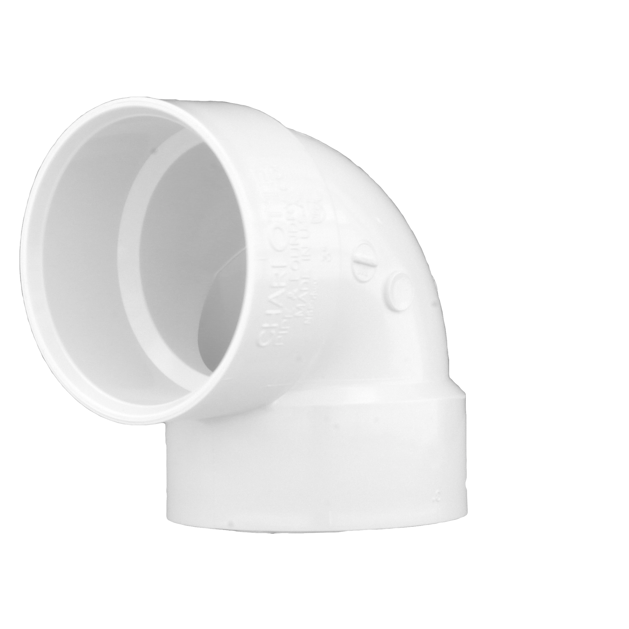 CHARLOTTE PIPE Charlotte Pipe PVC-331-3IN Pvc Dwv 90 Vent Elbow 3 Inch