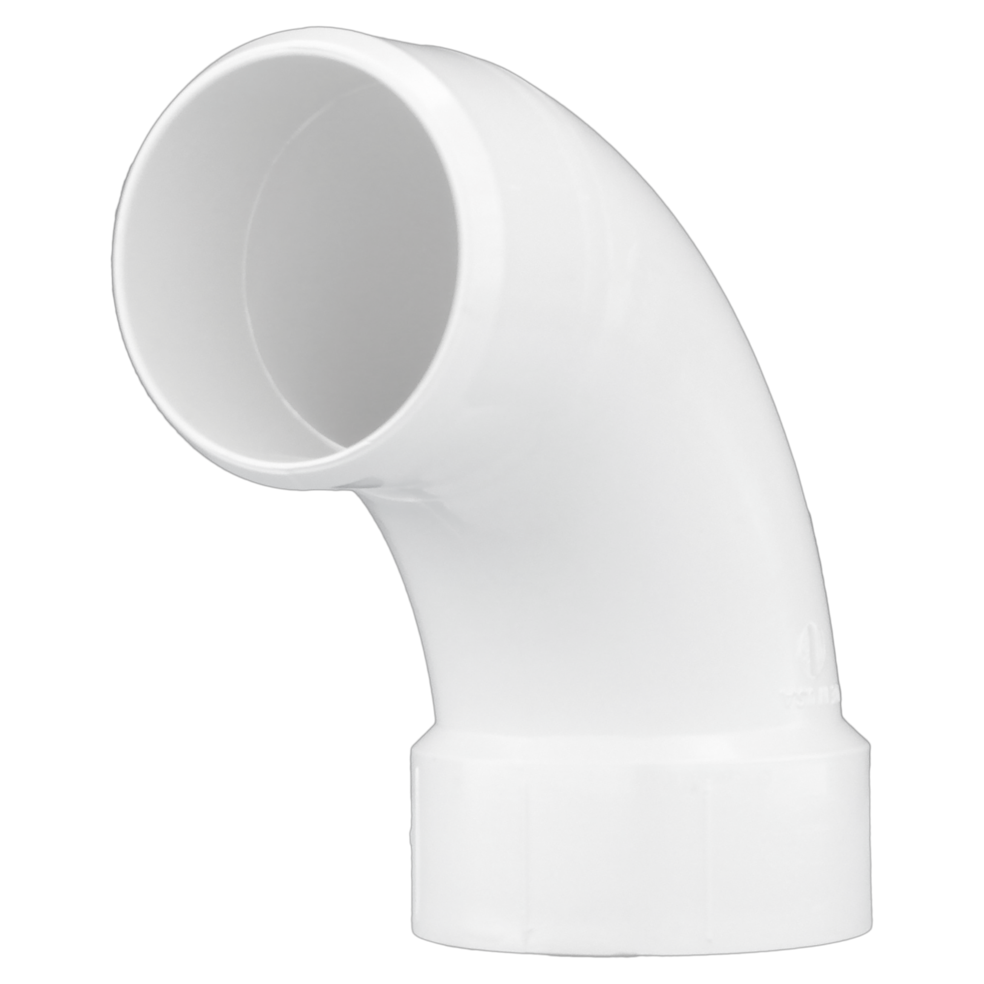 CHARLOTTE PIPE Charlotte Pipe PVC-309-3IN Pvc Dwv 3 in Long Sweep Street Elbow