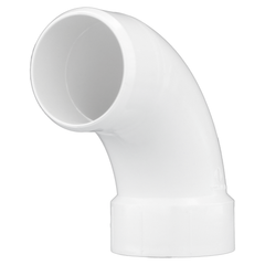 CHARLOTTE PIPE Charlotte Pipe PVC-309-3IN Pvc Dwv 3 in Long Sweep Street Elbow
