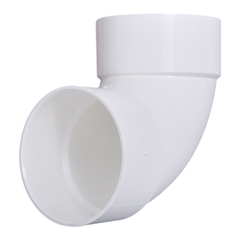 CHARLOTTE PIPE Charlotte Pipe PVC-300-8IN Pvc Dwv 1/4 Bend 8 Inch