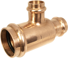 APOLLO VALVES Apollo Valves TEE34X34X12 Reducing Press Tee 3/4x3/4x1/2