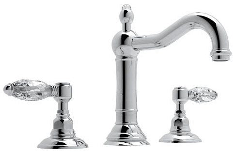 ROHL Rohl A1409LCAPC Widespread Lavatory Faucet Polished Chrome