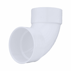 CHARLOTTE PIPE Charlotte Pipe PVC-300-6IN 6 in Pvc Dwv 90 Elbow Hub X Hub