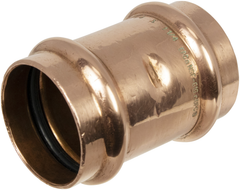 APOLLO VALVES Apollo Valves COU12 Press Coupling with Stop 1/2 Inch Cxc
