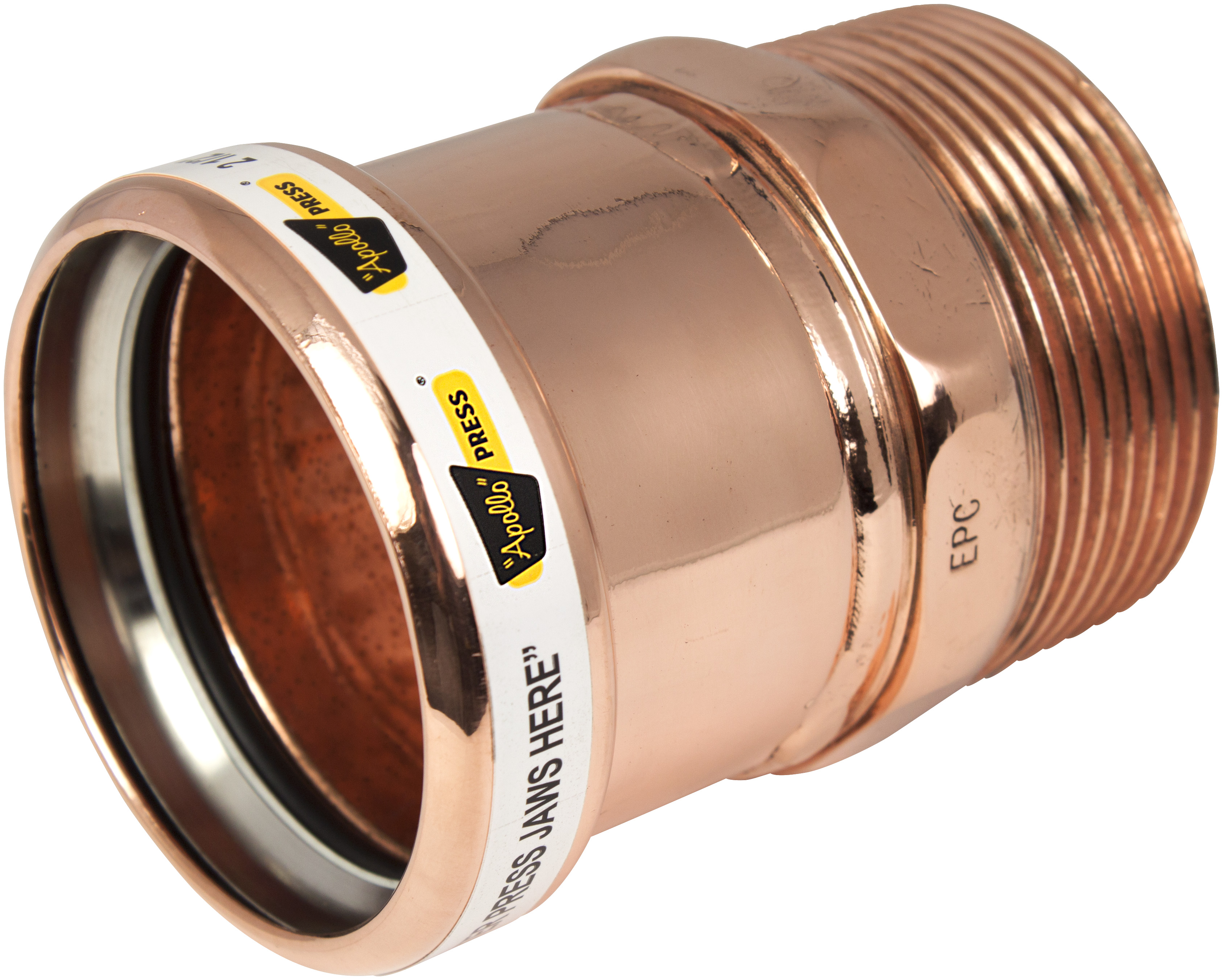 APOLLO VALVES Apollo Valves MA212 Press Adapter Male Pxmpt 2.5 in
