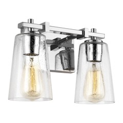 SEAGULL LIGHTING Seagull Lighting VS24302CH Mercer 2-light Vanity Chrome