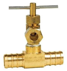 SIOUX CHIEF Sioux Chief 637XG9220PK Ice Maker Valve Tee 1/2x1/4 Od