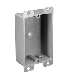 CANTEX Cantex EZ08SF 1-gang Shallow Pvc Electrical Box