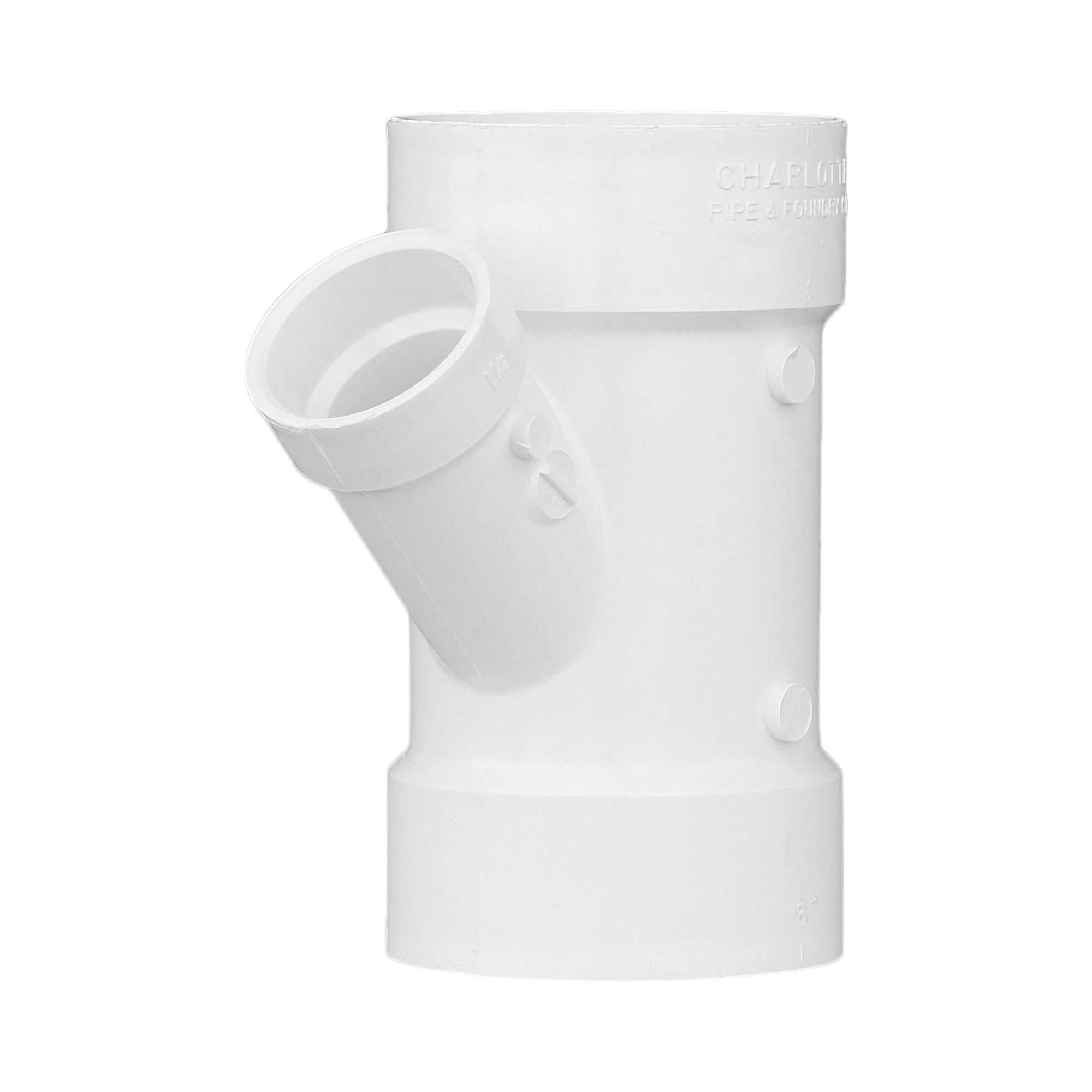 CHARLOTTE PIPE Charlotte Pipe PVC-601-3X3X1-1/2 Pvc Dwv Reducing Wye