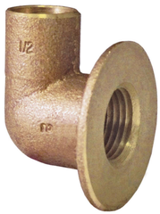 ELKHART PRODUCTS Elkhart Products B081050 90 Flanged Sink Elbow 1/2in