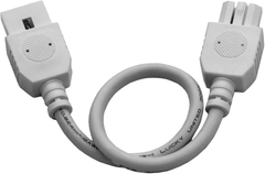 MAXIM LIGHTING Maxim Lighting 87876WT Connector Cord 9 Inches White