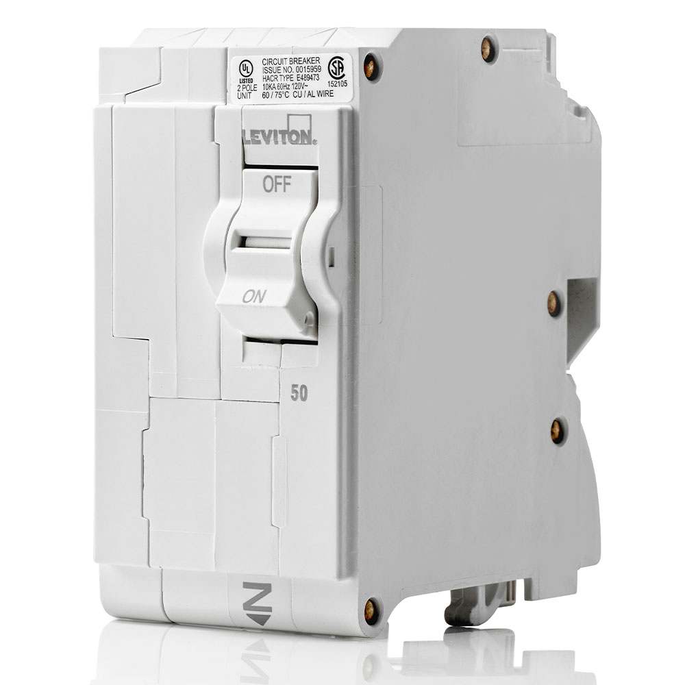 LEVITON Leviton LB250 2-pole Branch Circuit Breaker 50A