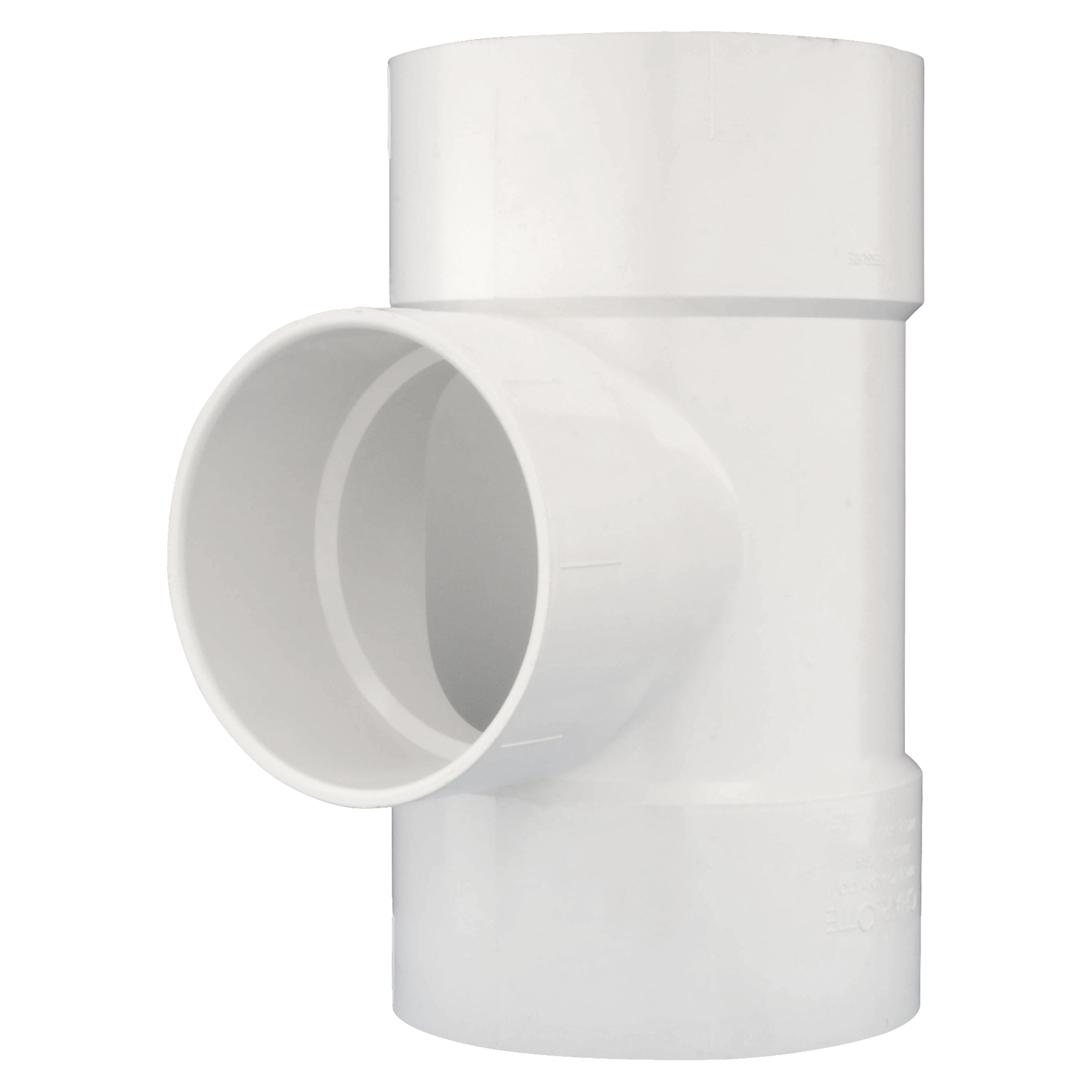 CHARLOTTE PIPE Charlotte Pipe PVC-401A-10X10X6 Pvc Dwv Reducing Tee