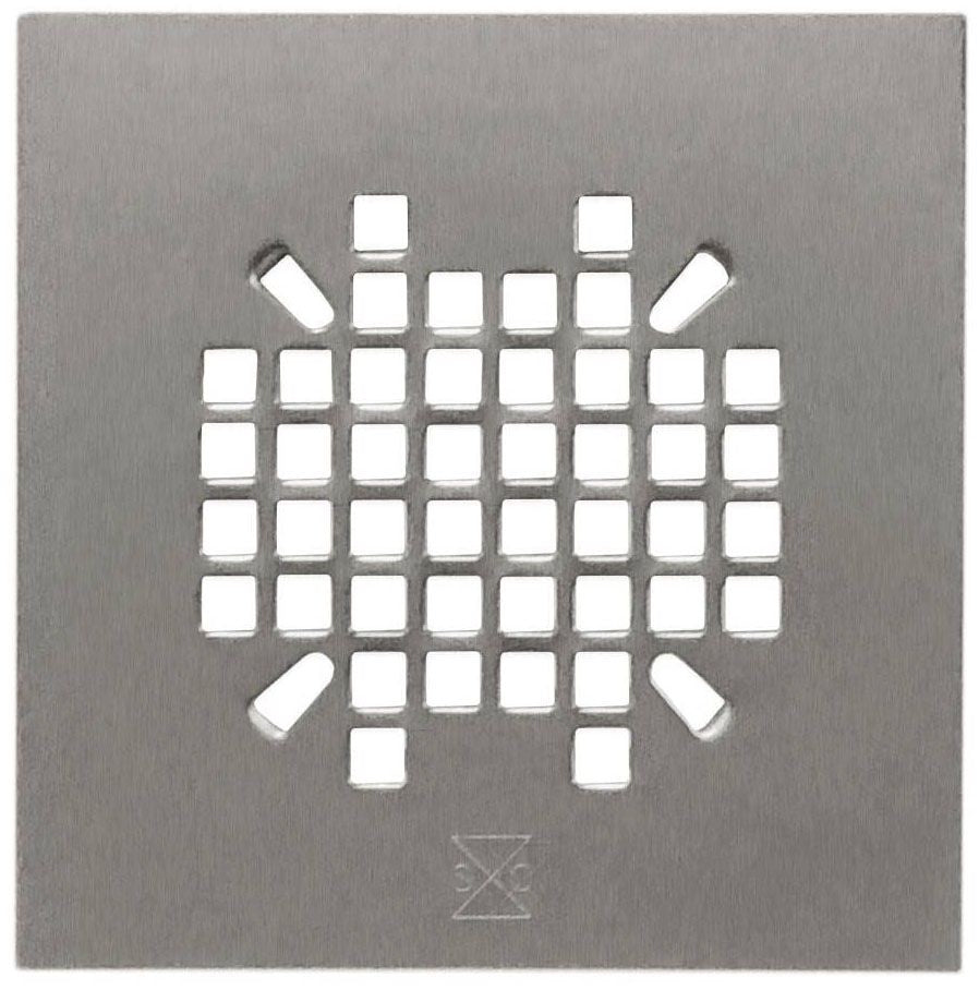 SIOUX CHIEF Sioux Chief 827-2SNQ Square Snap-in Strainer Satin Nickel