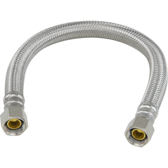 BRASSCRAFT Brasscraft PLS112DWF Ss Dishwasher Connector 3/8in Comp 12in