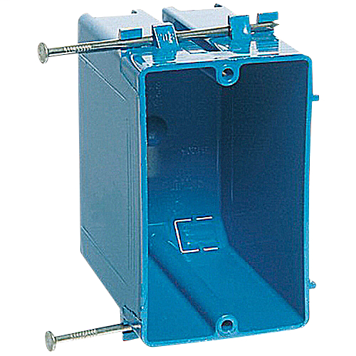 ABB Abb B120A-UPC 1-gang Pvc Nail-on Switch Box 20 Cu in